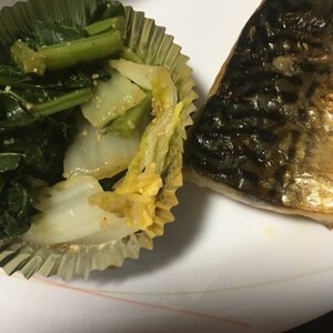 旬の野菜で☆白菜の胡麻和え